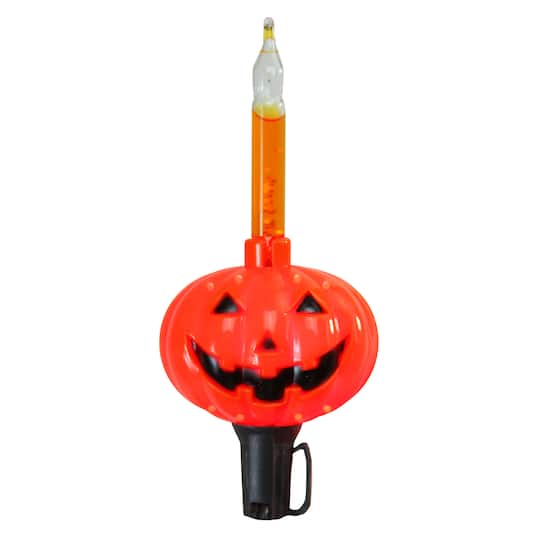7ct. Jack O' Lantern Halloween Bubble Lights By Northlight in Orange | 6 ft | Michaels®